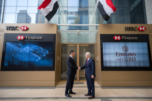 Emirates NBD acquiert la banque de détail d’HSBC en Égypte pour 300 millions de dollars de gain