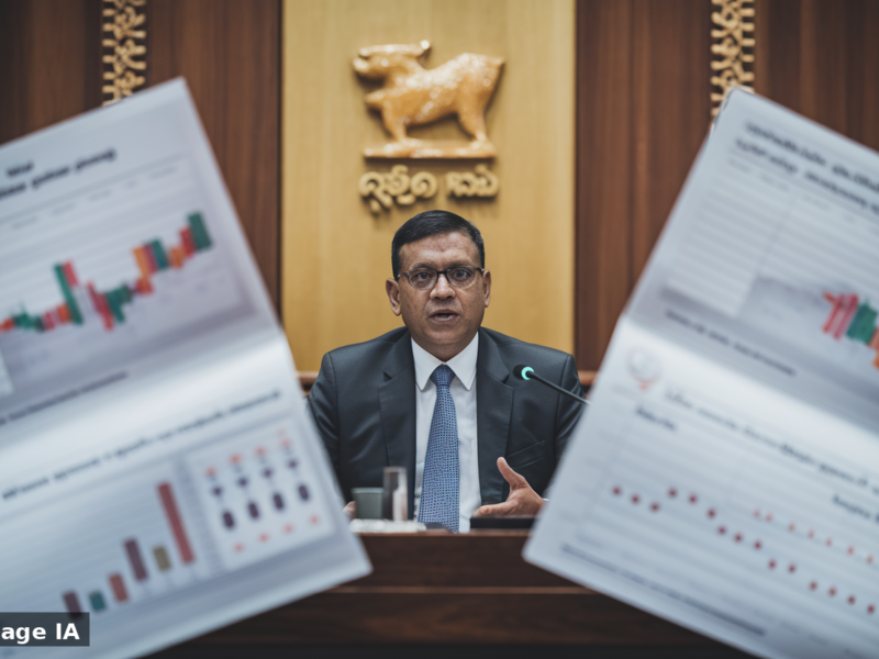 Sri Lanka gèle ses taux d'intérêt à 8,75 % : la banque centrale parie sur la stabilisation