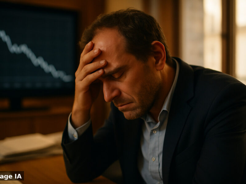 Graphiques financiers affichant les taux d'obligations françaises en hausse spectaculaire.