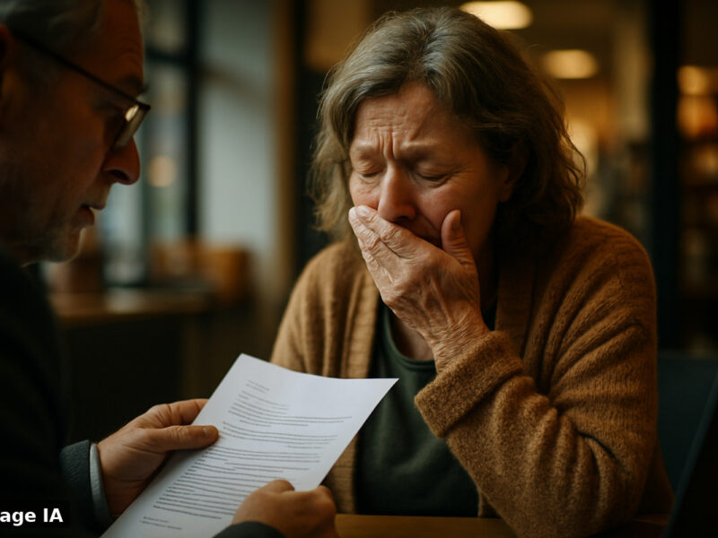 Des retraités consulter leur relevé de pension Agirc-Arrco avec satisfaction suite à la hausse.
