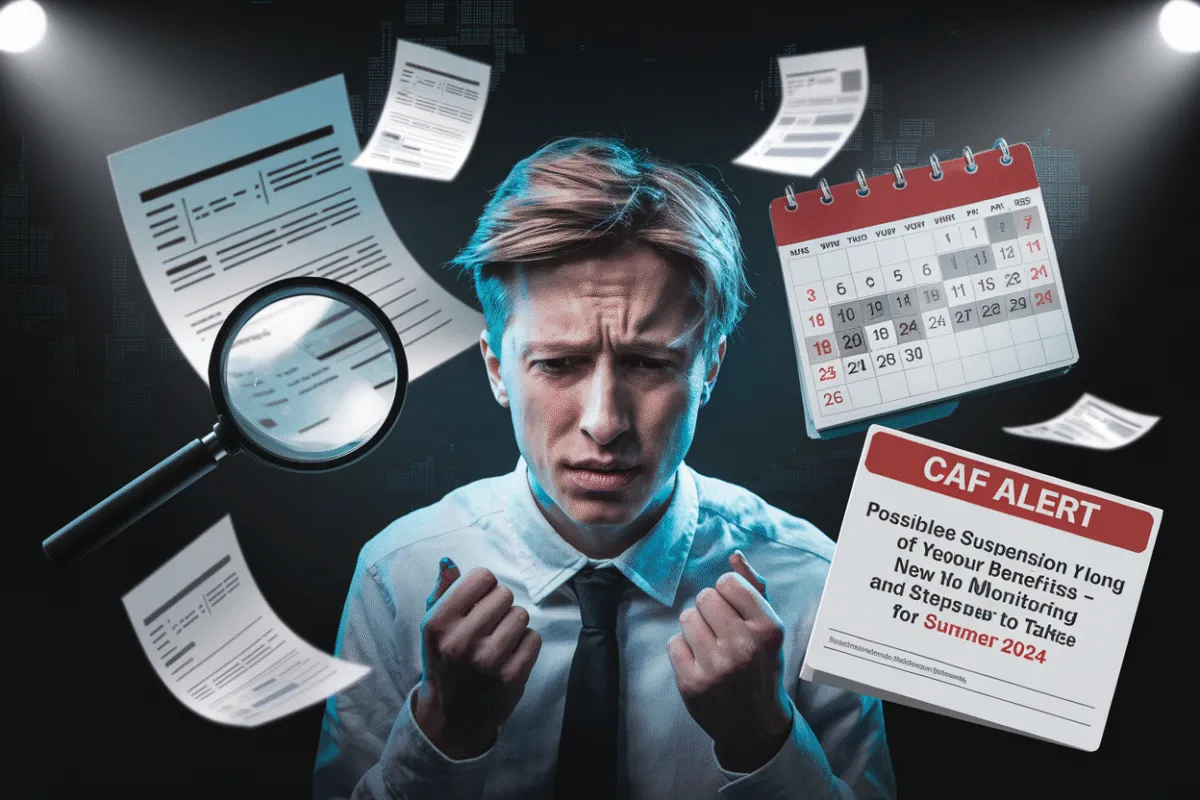 Alerte caf Suspension possible de vos allocations - les nouvelles conditions