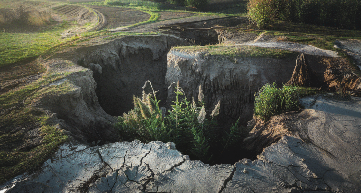 Alerte environnement  Ces régions françaises menacées par leffondrement des sols -