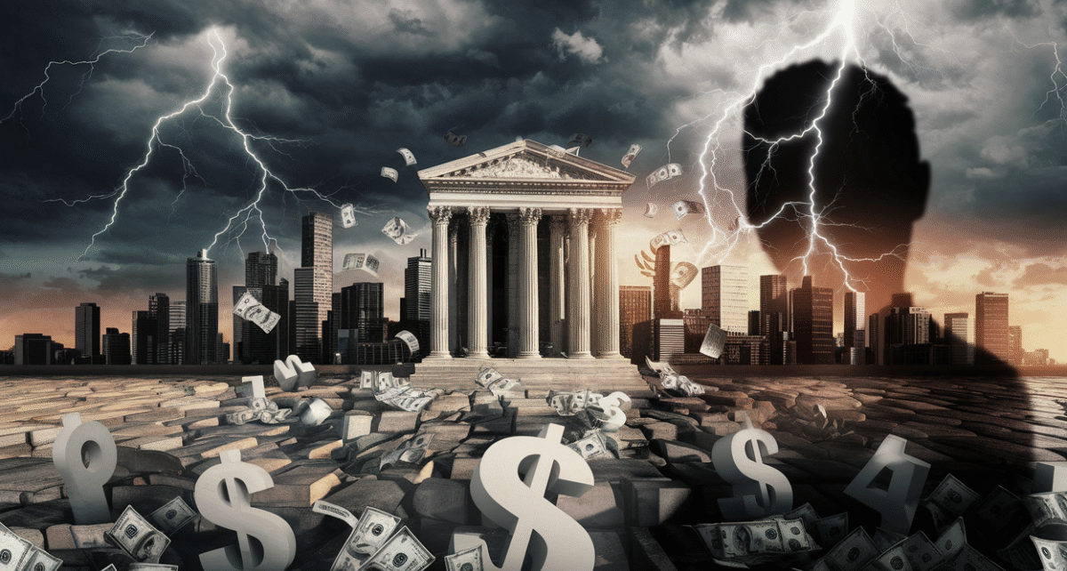 Cac 40 en baisse crise bancaire et disparition des salaires  Les