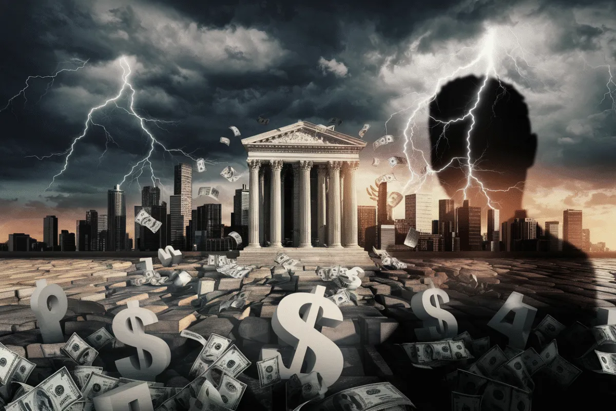 Cac 40 en baisse crise bancaire et disparition des salaires Les