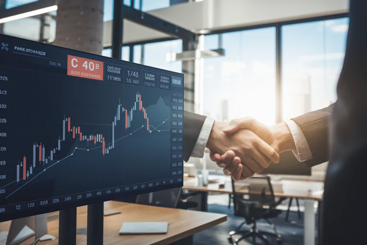 cac 40 Paris grimpe de 08 avant la décision américaine sur