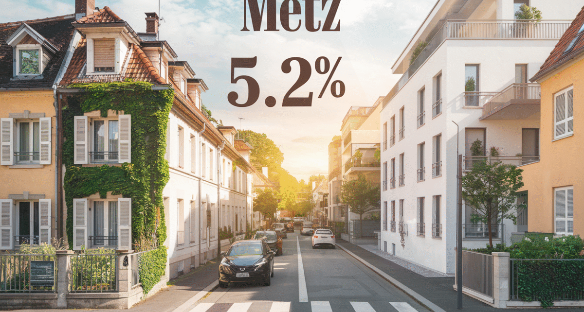 immobilier à metz  Les prix des maisons grimpent de 52 tandis