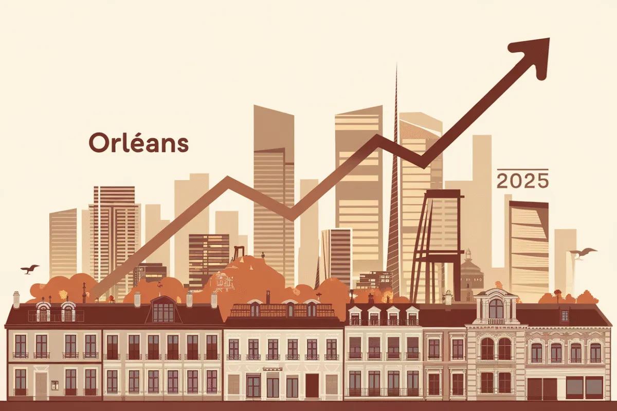 immobilier orléans 2025 Les prix à lachat augmentent de 38 -