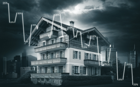 Immobilier suisse  La hausse des taux et leffet trump font chuter