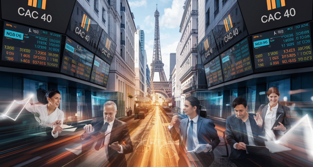Prévisions boursières  Le cac 40 de la bourse de paris envisagé