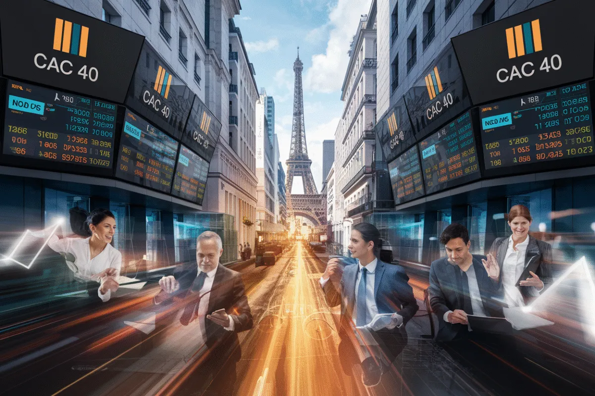 Prévisions boursières Le cac 40 de la bourse de paris envisagé