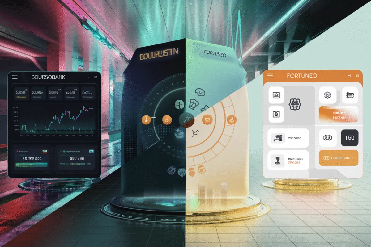 Banques en ligne Boursobank vs fortuneo - analyse comparative des frais
