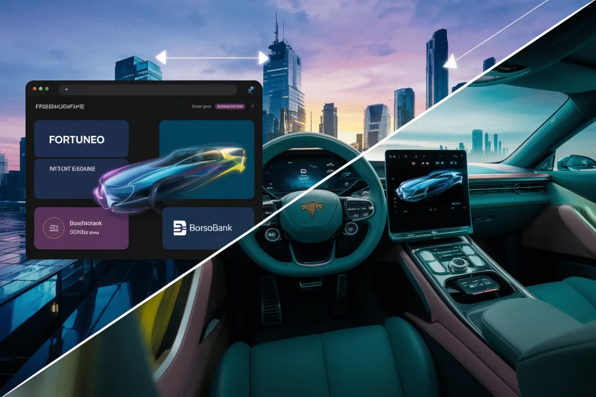 banques en ligne et coûts auto Fortuneo vs boursobank hausse des