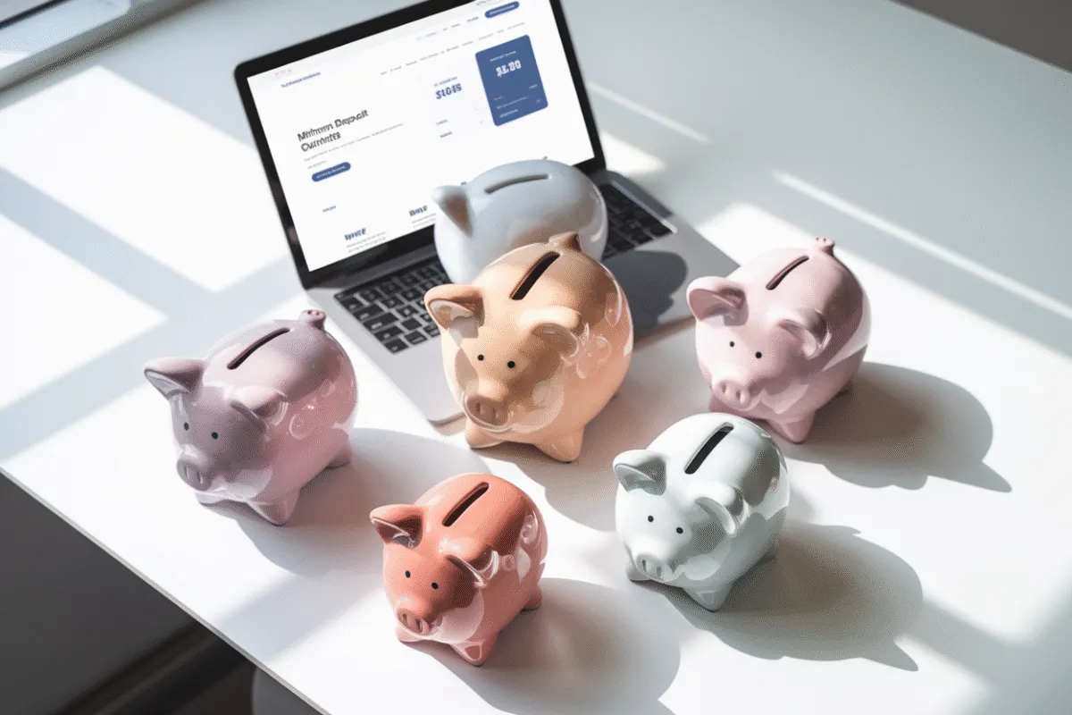 Banques en ligne Guide complet des dépôts minimums exigés en 2024