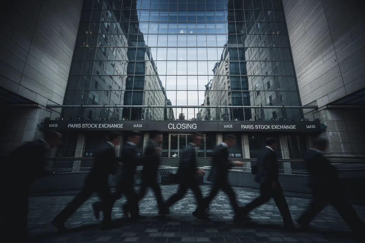 bourse Le cac 40 termine en repli de 08 sous les