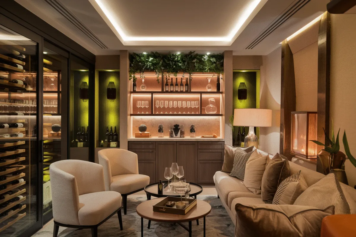 Créer son espace dégustation à domicile Guide complet pour allier design