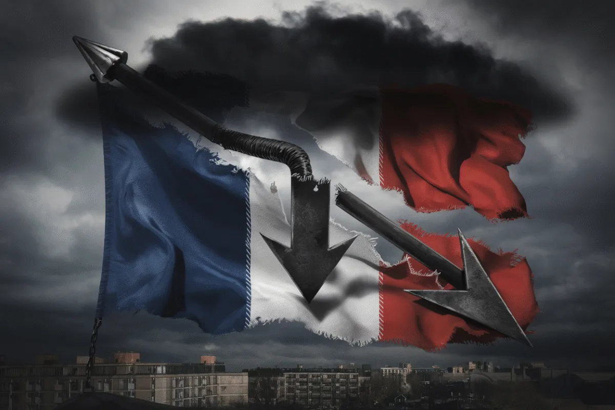 Dette française Fitch abaisse la note souveraine à aa- un risque