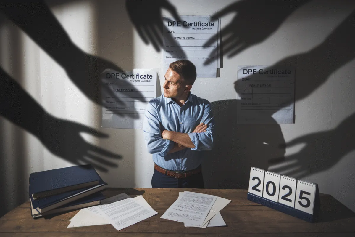 Dpe manquant en 2025 Les nouvelles sanctions pour les propriétaires bailleurs