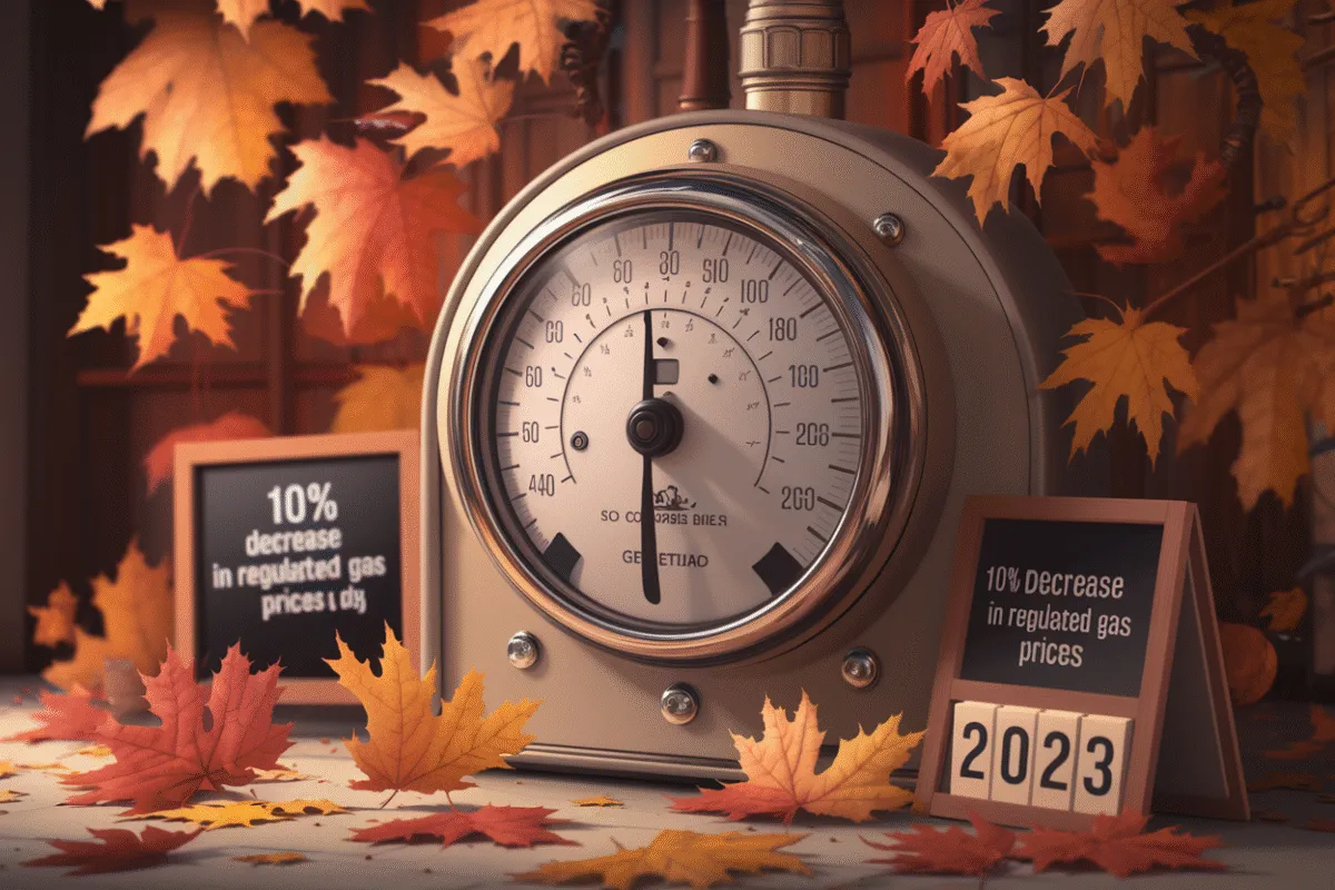 Gaz Les tarifs réglementés baissent de 10 en octobre - ce