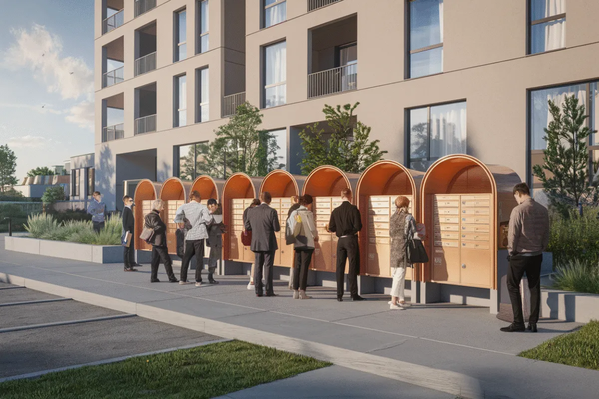 Installez des boîtes aux lettres collectives points clés pour les copropriétés