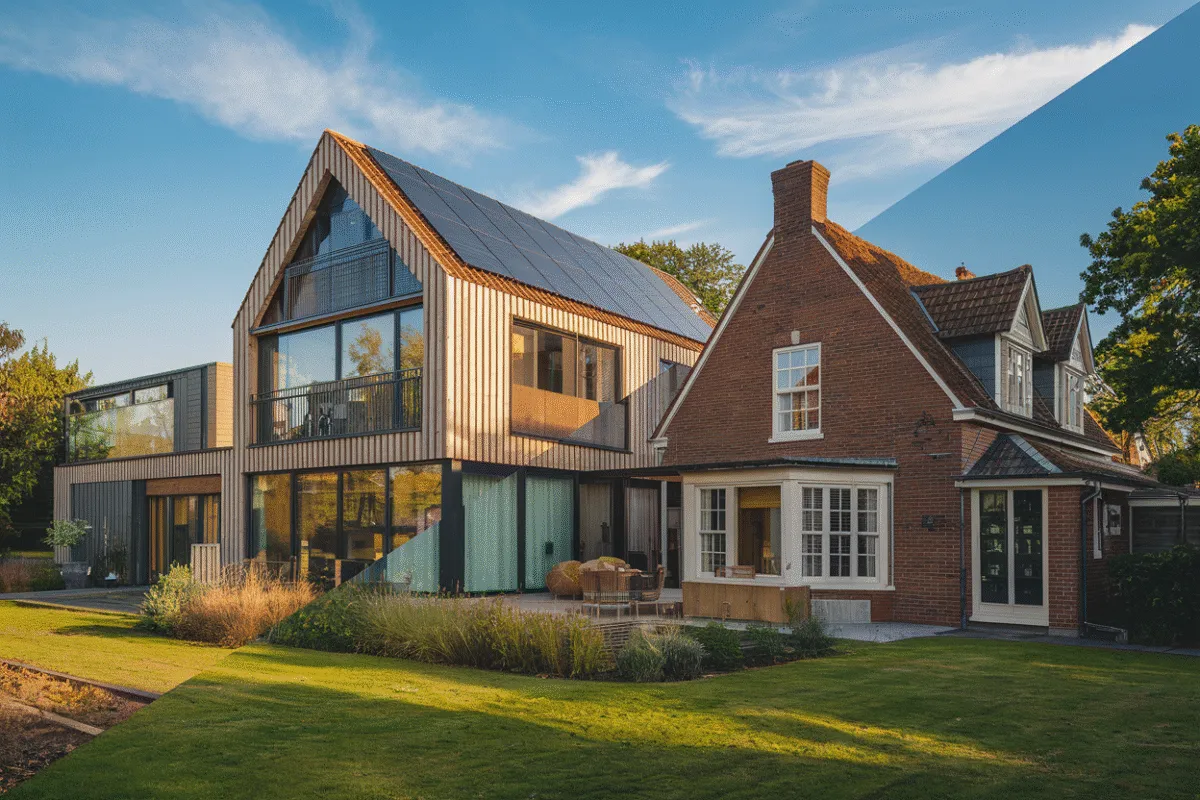 Maison bois vs traditionnelle Analyse comparative des coûts sur 25 ans