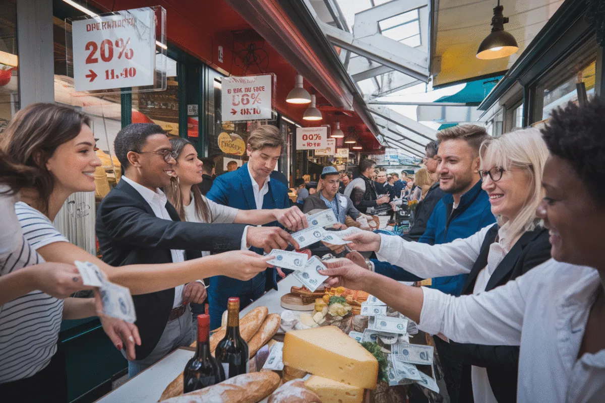 paiement en espèces La législation sur les réductions accordées par les