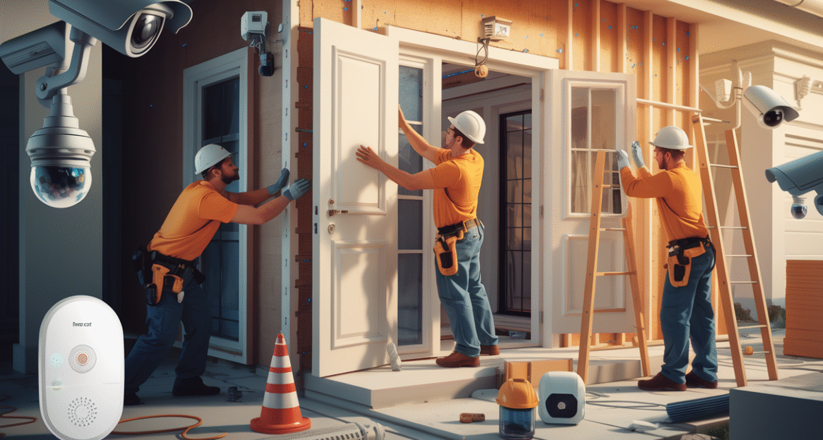 Rénovation totale  7 solutions concrètes pour sécuriser votre maison pendant les