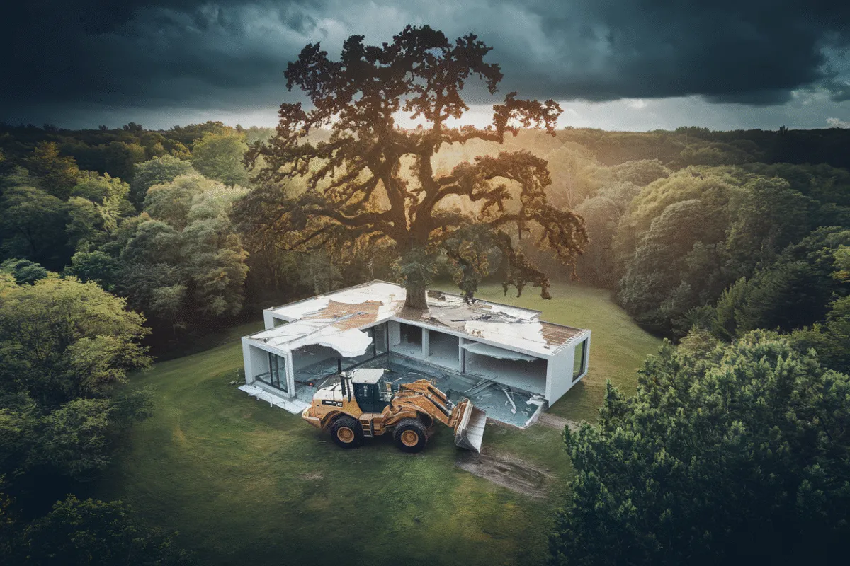 construction illégale en zone protégée Sa maison de 150m² démolie sur