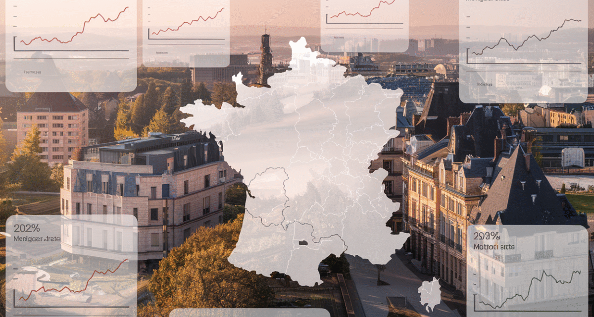 Crédit immobilier  Découvrez les régions françaises où les taux sont encore
