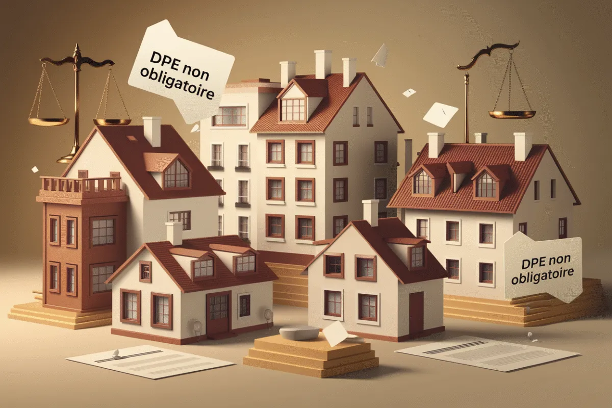 Dpe non obligatoire pour la vente immobilière Les 5 cas dexemption
