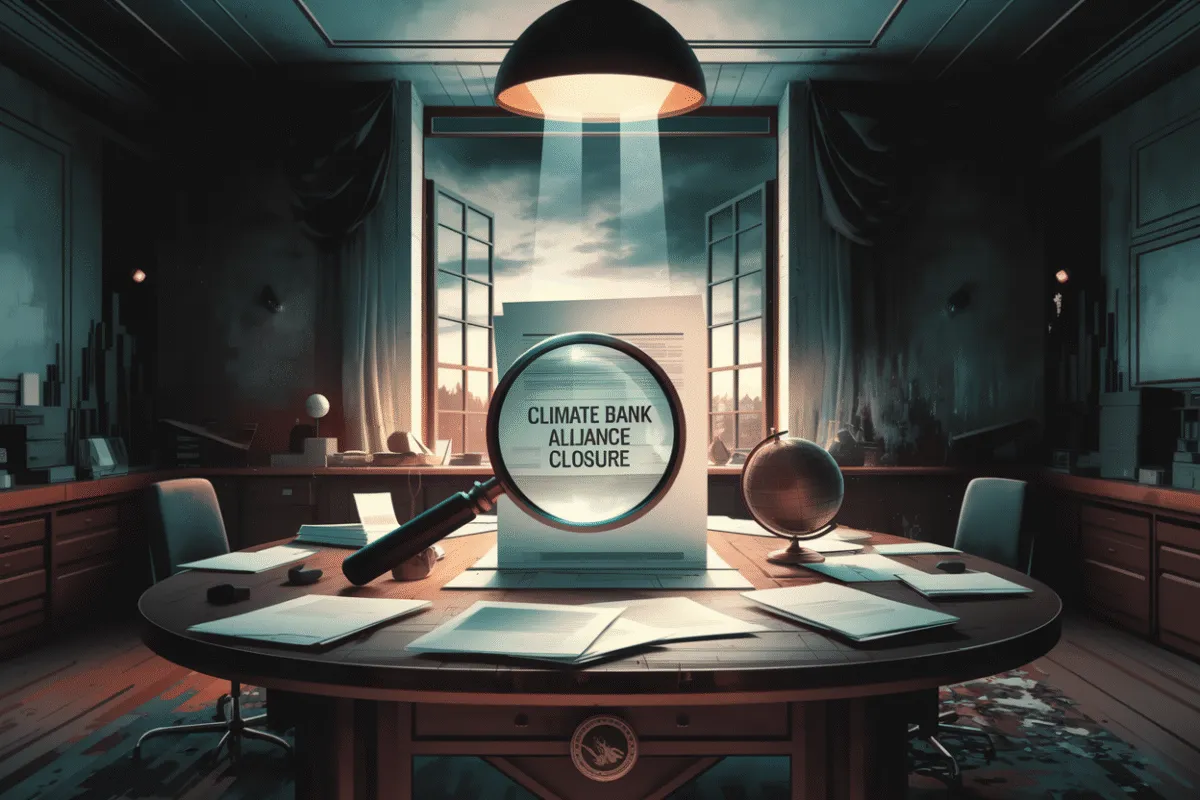 Fin des activités de lalliance bancaire pour le climat Découvrez les