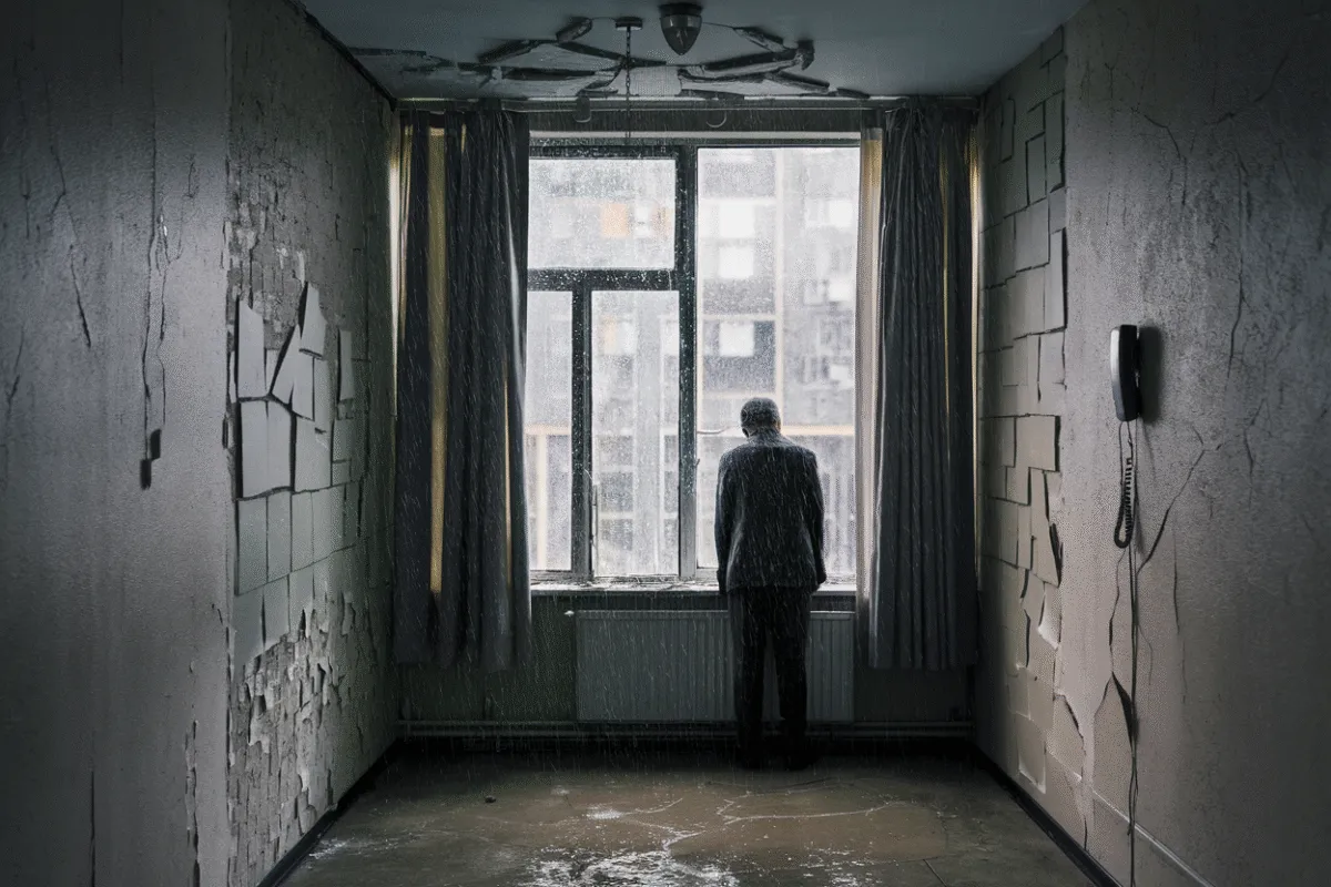 gaillon Un locataire dénonce des infiltrations deau dans son appartement hlm