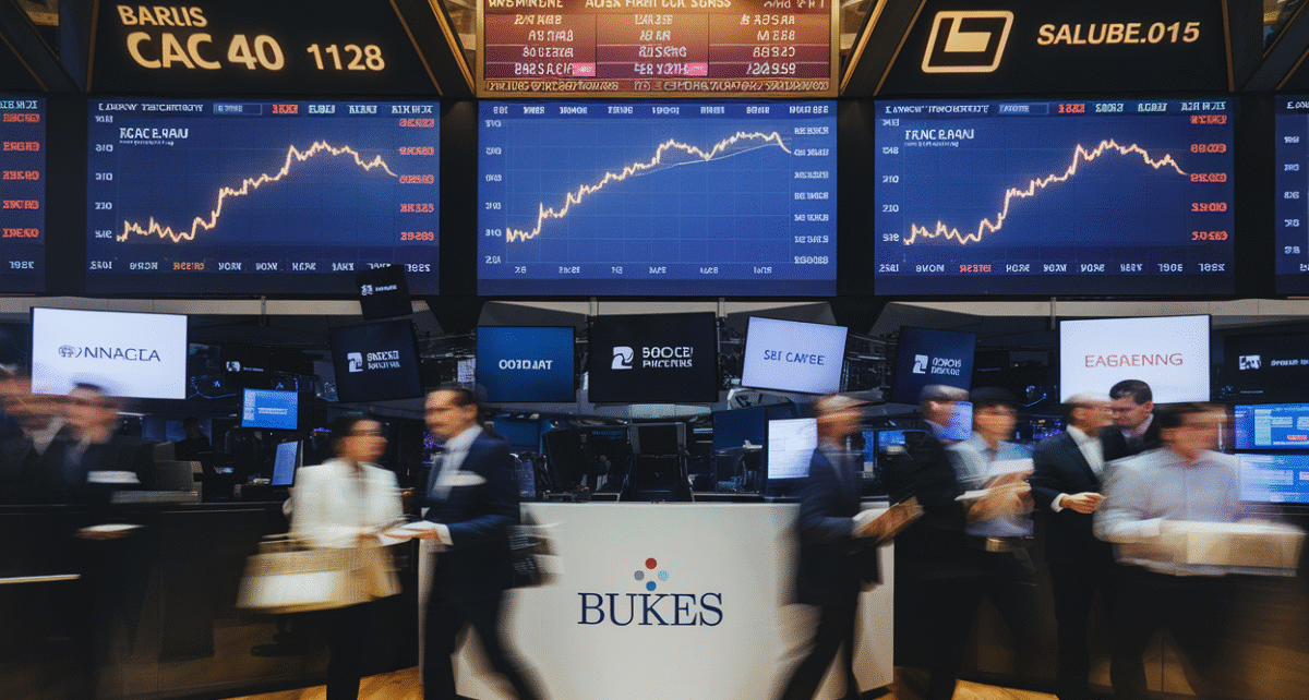La bourse de paris rebondit  Le cac 40 gagne 15 porté