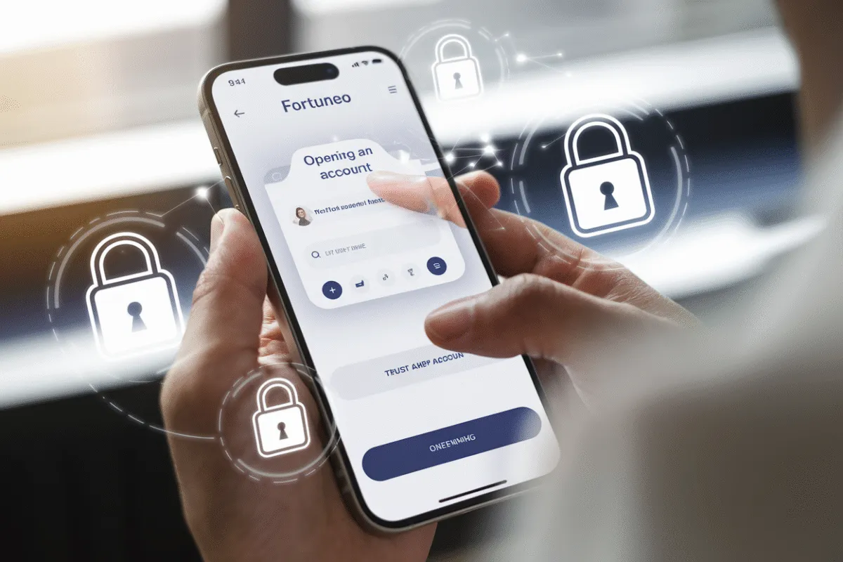 Ouvrir un compte chez fortuneo via smartphone Mon avis sur la