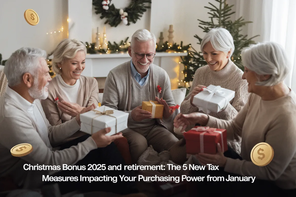 Prime de noël 2025 et retraites Les 5 nouvelles mesures fiscales
