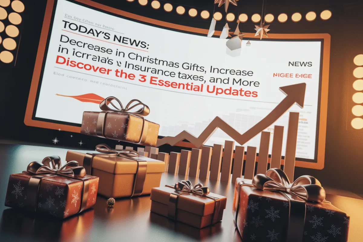 Actualités du jour Réduction des cadeaux de noël hausse des impôts