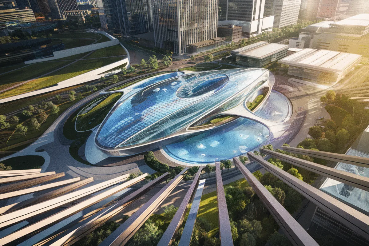 Permis de construire déposé pour la cité de la natation à toulouse