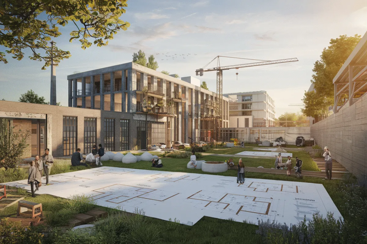 Transformation dun site industriel près de nîmes 60 nouveaux appartements prévus