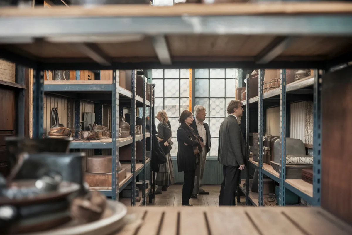 Réunion de négociateurs européens et américains autour d'une table de conférence